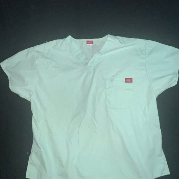 Dickies Medium Mint Green‎ Scrub Healthcare Hospital Medical Nurse Doctor Top - Picture 2 of 5